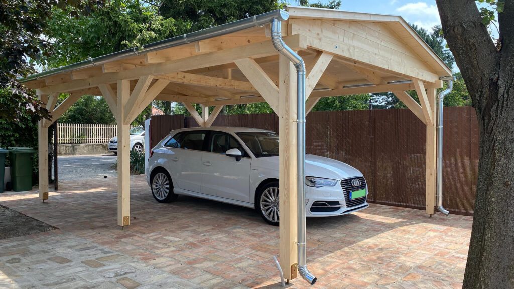 Skilly kocsibeálló alulról látszó hajópadlóval